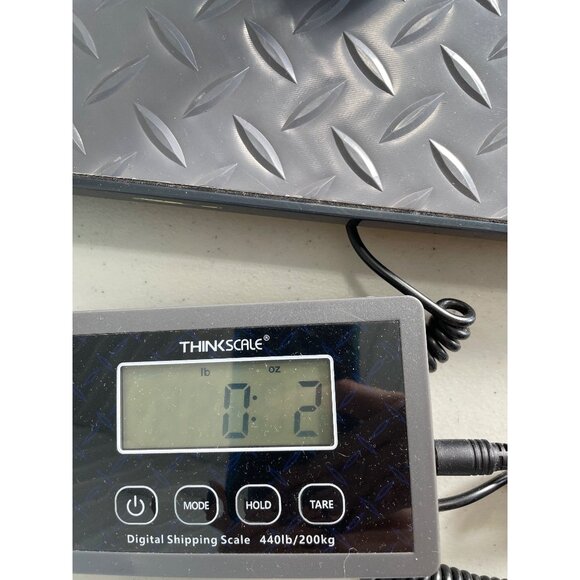 Thread and Supply Crop Tank Top Size Large Smocked Polka Dot Periwinkle Blue NEW - Picture 10 of 10